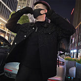 Threebooy Trendy Casual Male Coats Short High Quality Joker Men's Jackets Luxury Designer Deals Aesthetic Harajuku